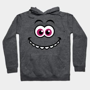 Dinosaur Smiley Face Hoodie